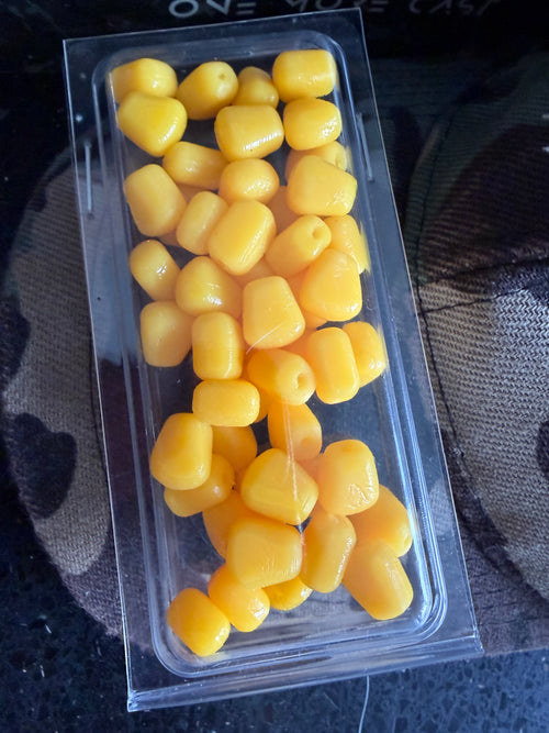 50x Floating Artificial Sweetcorn / Pop Up Corn - Carp Fishing Imitation Corn