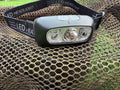 LED Rechargeable Head Torch / Headlamp - Lightweight Hands-Free Headlight