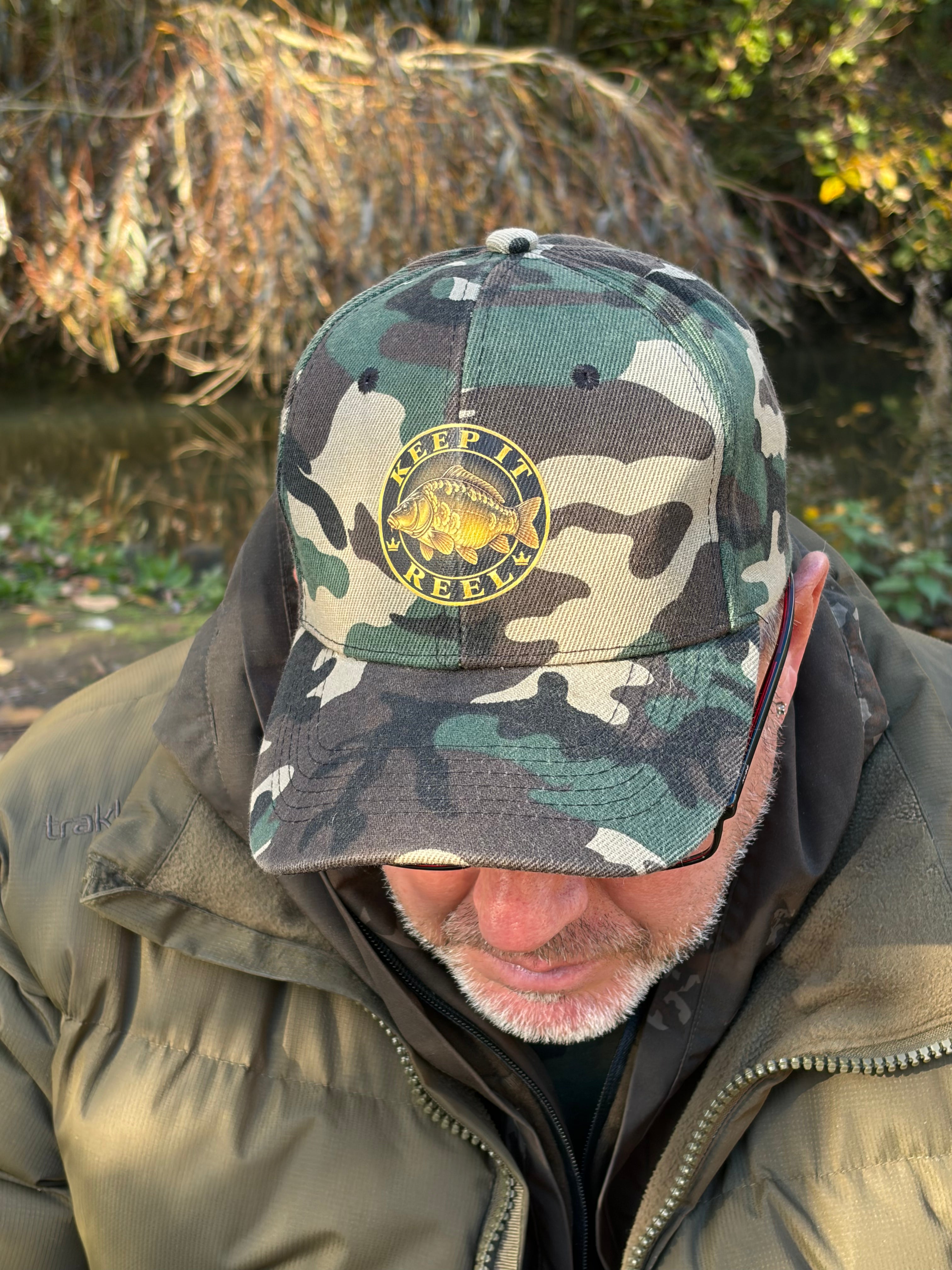 ‘Keep it Reel’ Camo Cap