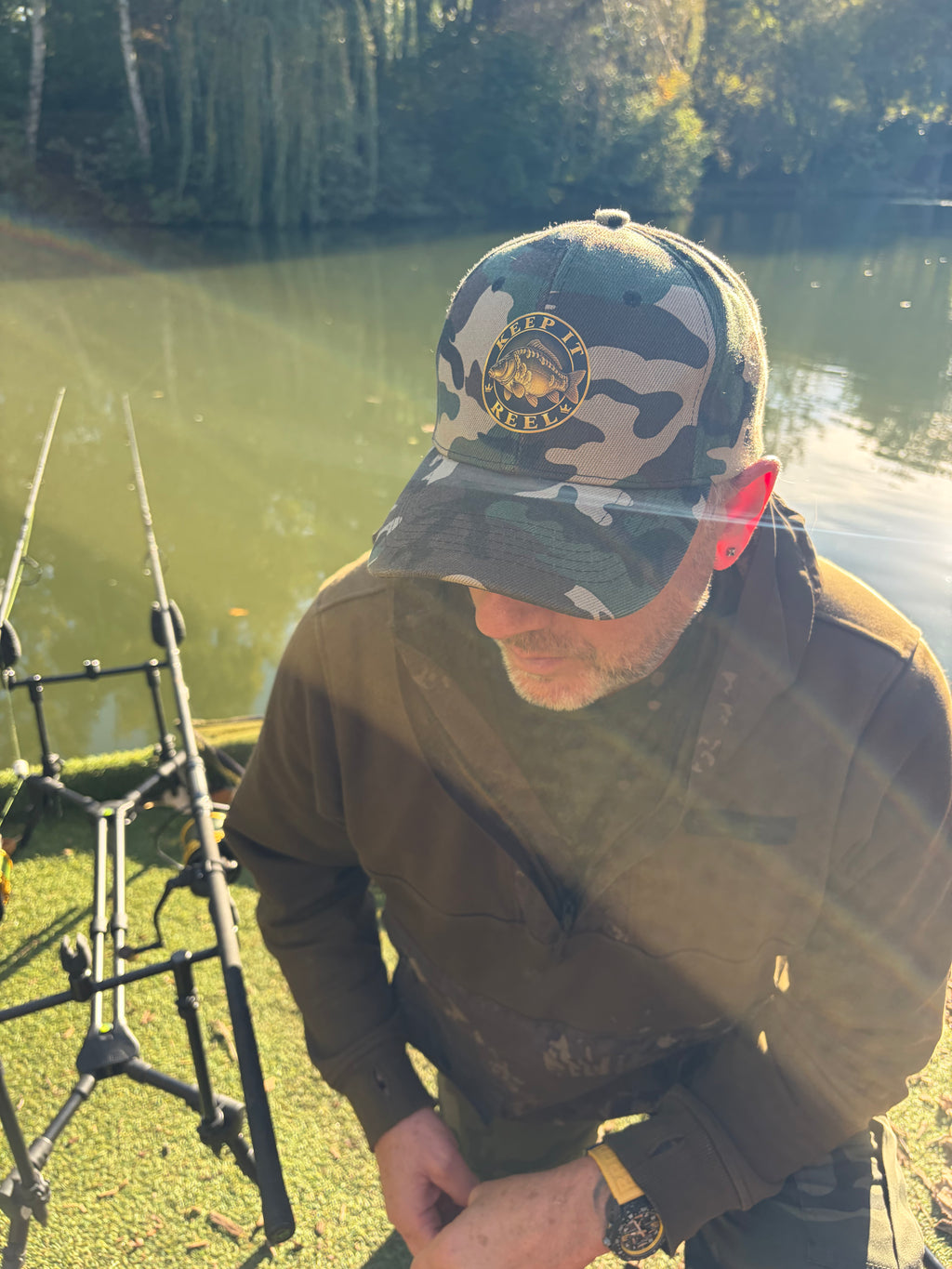 ‘Keep it Reel’ Camo Cap